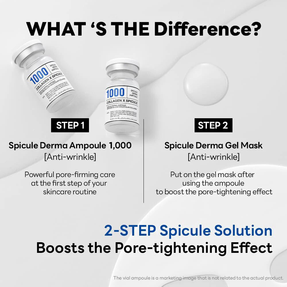 MEDIHEAL Spicule Pore Tightening System 1, PACK of 1, 4, or 10, Korean Beauty