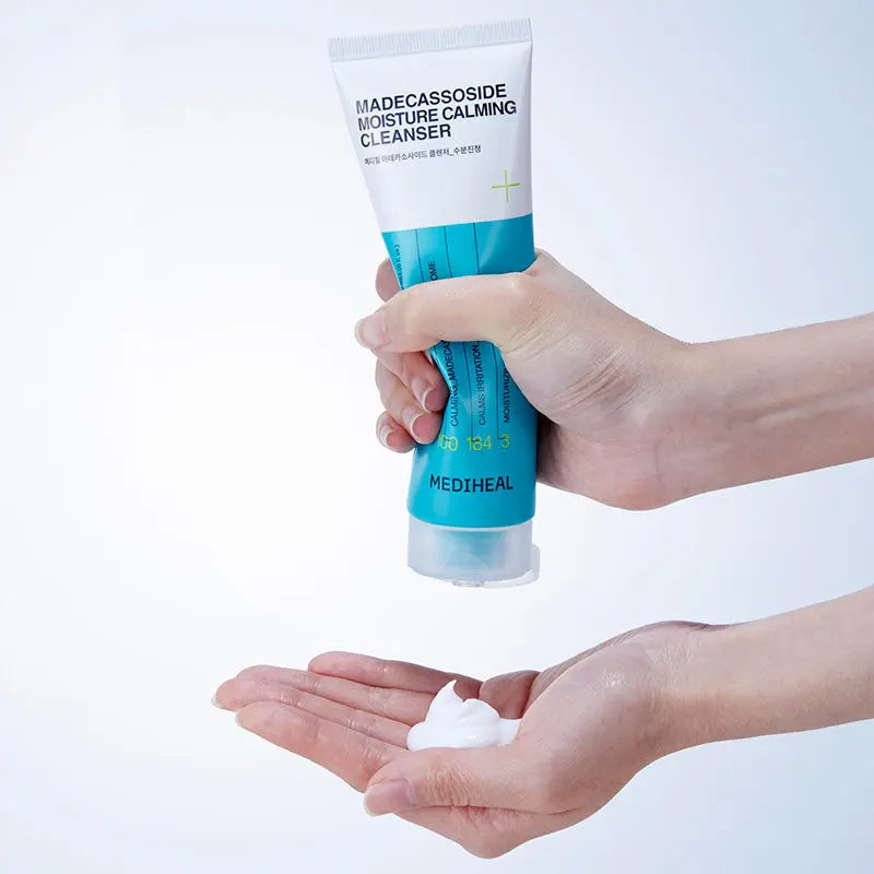MEDIHEAL Madecassoside Moisture Calming Cleanser, Korean Beauty