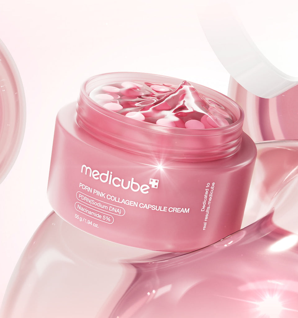 MEDICUBE PDRN Pink Collagen Capsule Cream, Korean Beauty