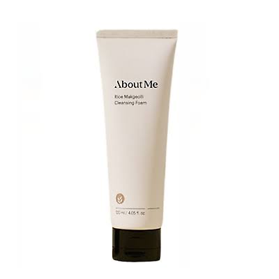 ABOUT ME Rice Makgeolli Cleansing Foam, 120ml, Korean Beauty