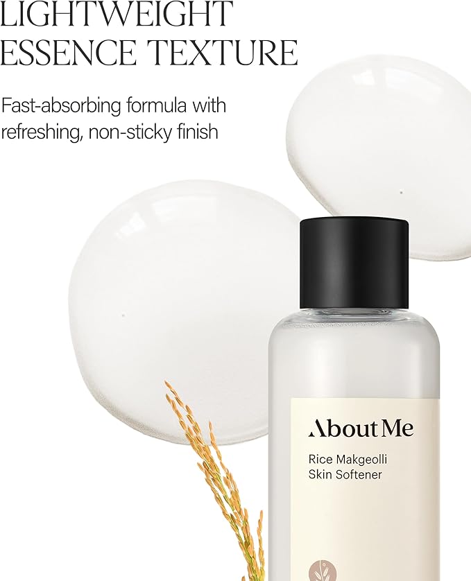 ABOUT ME Rice Makgeolli Skin Softener, 170 ml, Korean Beauty