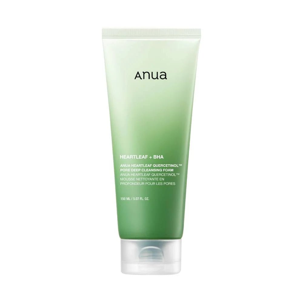 ANUA Heartleaf Quercetinol™ Pore Deep Cleansing Foam, 150 ml, Korean Beauty