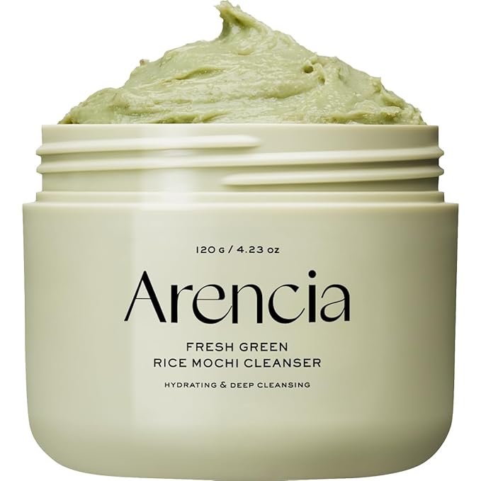ARENCIA Fresh Green Rice Mochi Cleanser, 120g, Korean Beauty