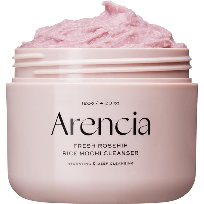 ARENCIA Rosehip Rice Mochi Cleanser, 120g, Korean Beauty