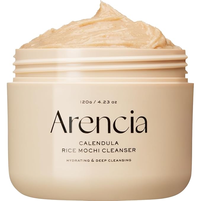 ARENCIA Calendula Rice Mochi Cleanser, 120g, Korean Beauty