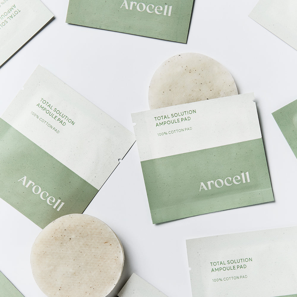 AROCELL Total Solution Ampoule Pad, Korean Beauty