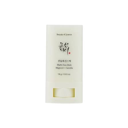 BEAUTY OF JOSEON Matte Sun Stick, Mugwort & Camelia, SPF 50 PA++++, KOREAN BEAUTY