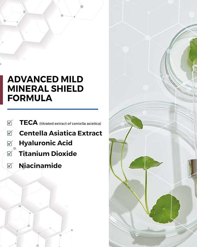 CENTELLIAN 24 Madeca Derma Shield Mild Sun Cream, SPF 50 PA++++, 50ml, Korean Beauty