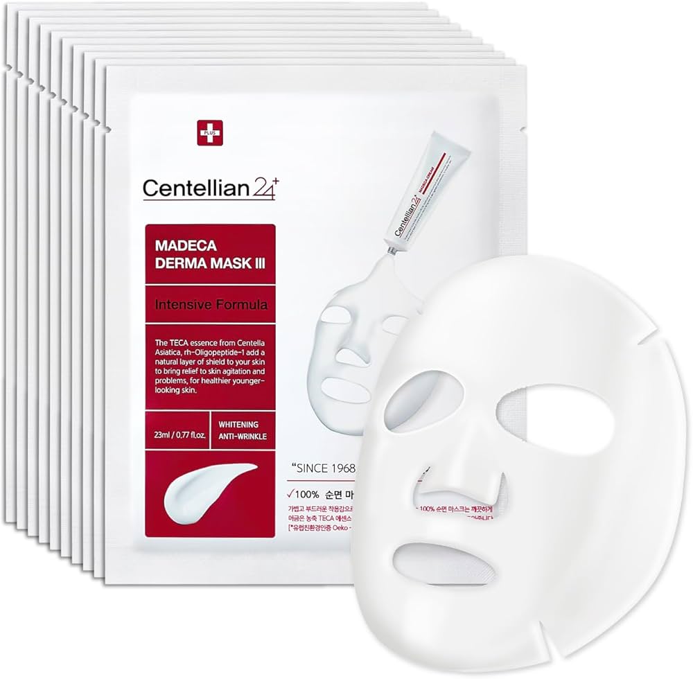 CENTELLIAN 24 Madeca Derma Mask III, PACK of 1 or 10, Korean Beauty