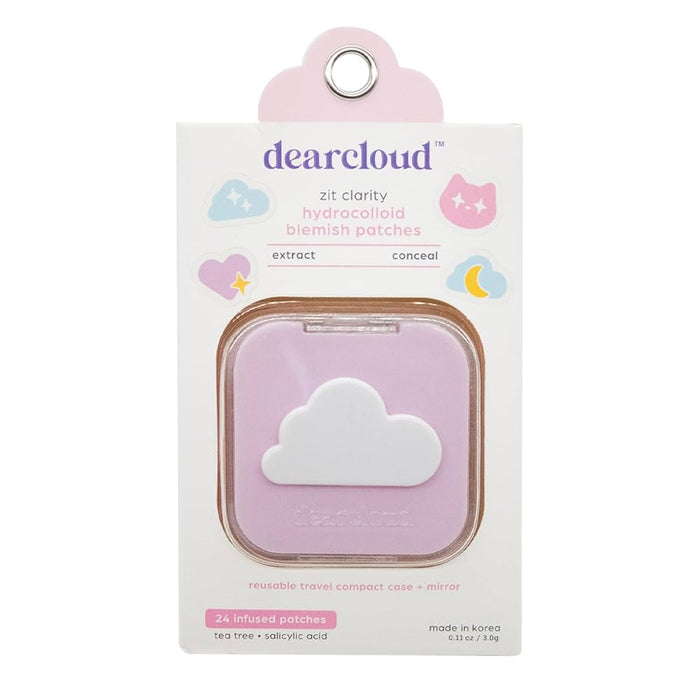 DEARCLOUD Zit Clarity Hydrocolloid Blemish Patches, Korean Beauty