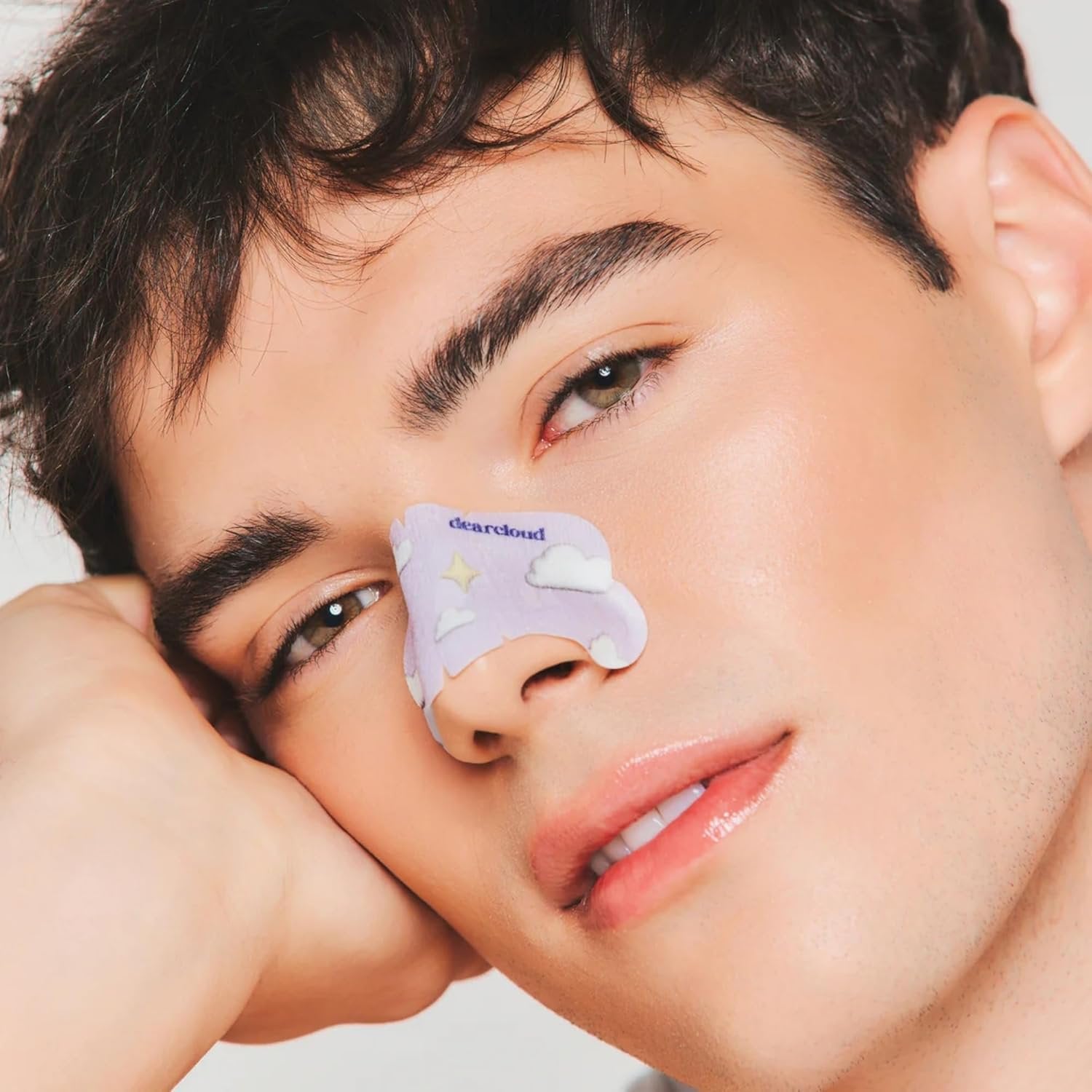 DEARCLOUD "Cloudy Daze" Deep Cleanse Nose Pore Strips, 5-Pack, Korean Beauty