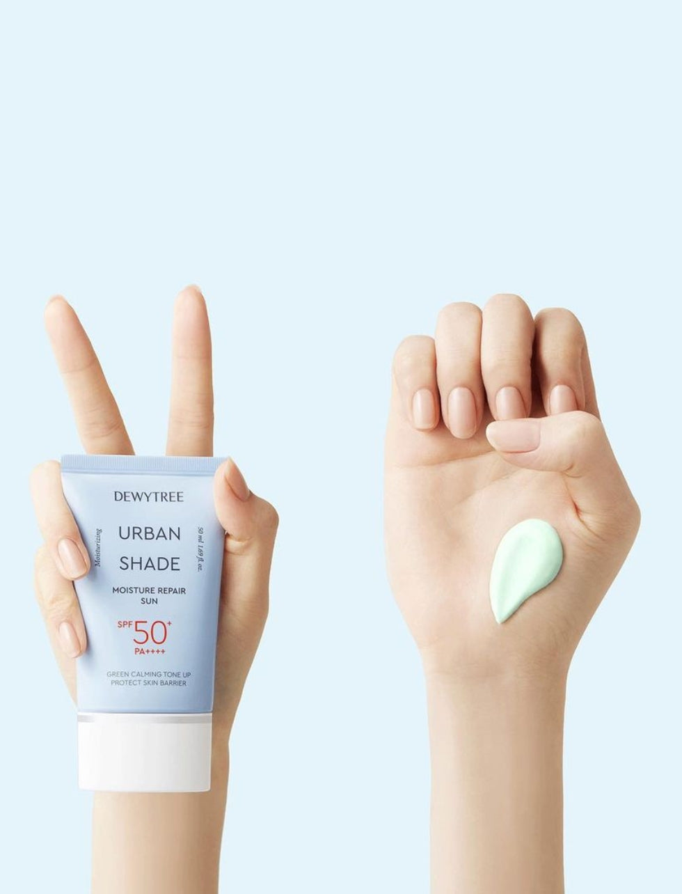 DEWYTREE Urban Shade Moisture Repair Sun, SPF 50 PA++++, 50ml, KOREAN BEAUTY