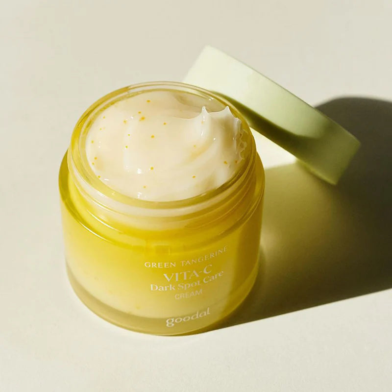 GOODAL Green Tangerine Vita C Dark Spot Care Cream, Korean Beauty