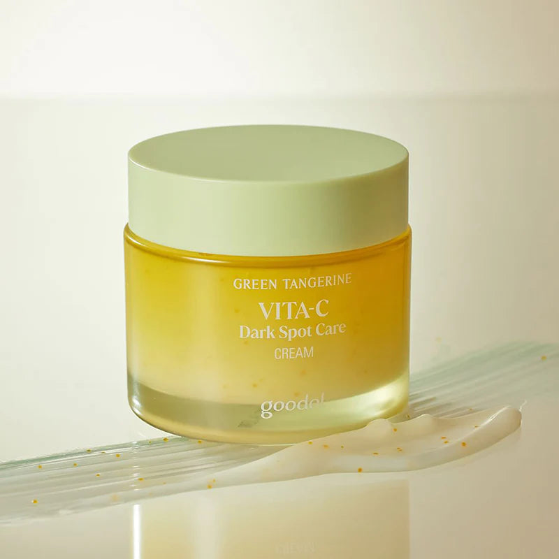GOODAL Green Tangerine Vita C Dark Spot Care Cream, Korean Beauty