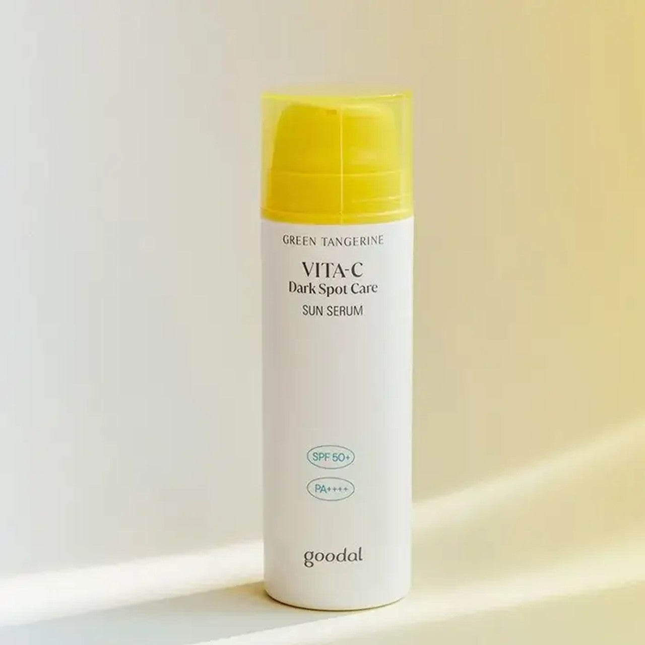 GOODAL Green Tangerine Vita C Dark Spot Care Sun Serum, SPF 50 PA++++, 50ml, KOREAN BEAUTY