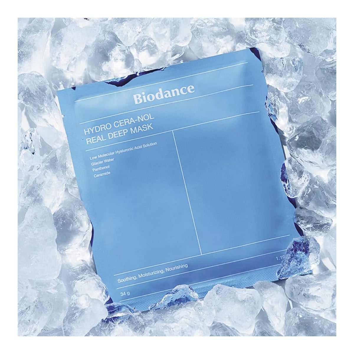 BIODANCE Hydro Cera-nol Real Deep Mask, Pack of 8, 4 or 1, Korean Beauty