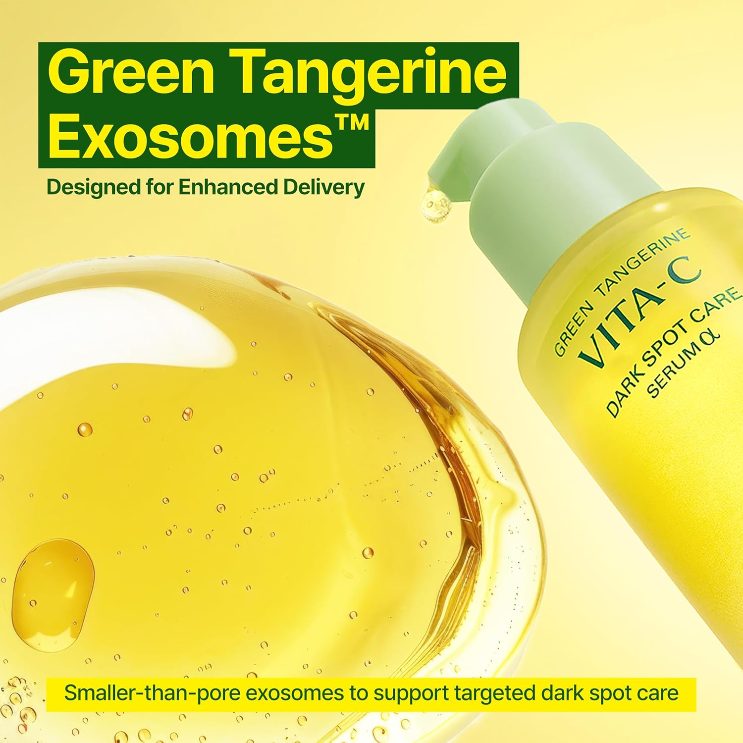 GOODAL Green Tangerine Vita C Dark Spot Care Serum α, 40ml, Korean Beauty
