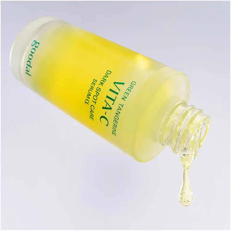 GOODAL Green Tangerine Vita C Dark Spot Care Serum α, 40ml, Korean Beauty