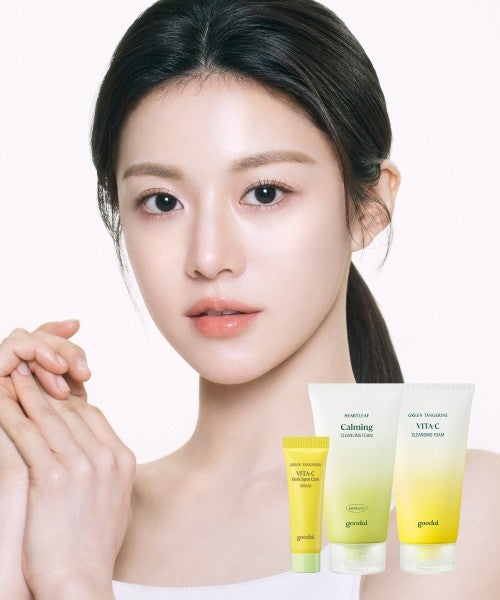 GOODAL Green Tangerine Vita-C Cleansing Foam, 150ml, KOREAN BEAUTY