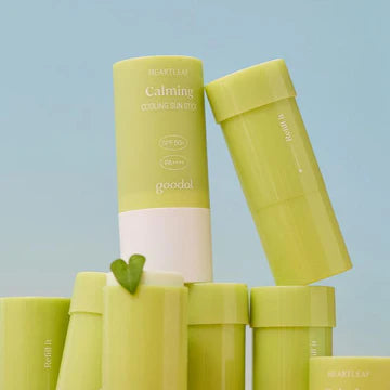 GOODAL Heartleaf Calming Cooling Sun Stick, SPF 50 PA++++, KOREAN BEAUTY