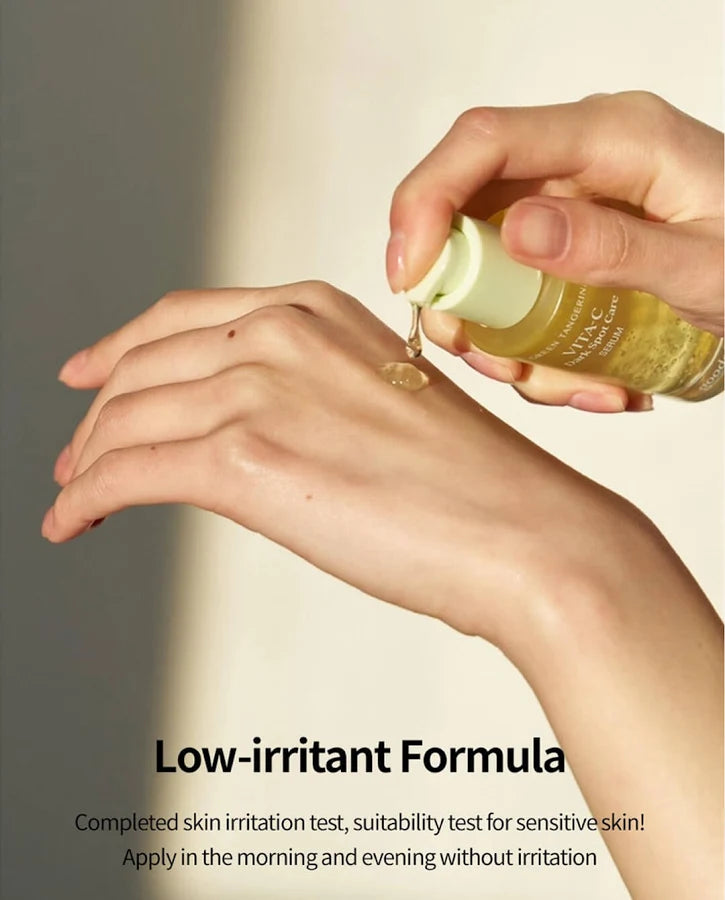 GOODAL Green Tangerine Vita C Dark Spot Care Serum, Korean Beauty