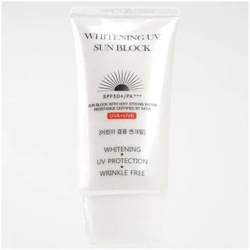 JIGOTT Whitening UV Sun Block, SPF 50 PA+++, 70ml, KOREAN BEAUTY