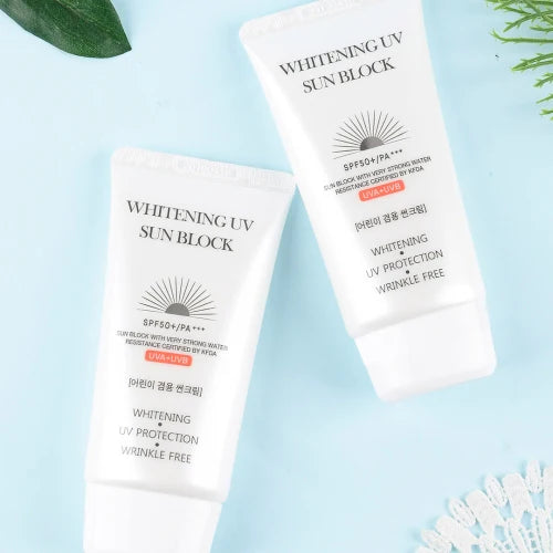 JIGOTT Whitening UV Sun Block, SPF 50 PA+++, 70ml, KOREAN BEAUTY