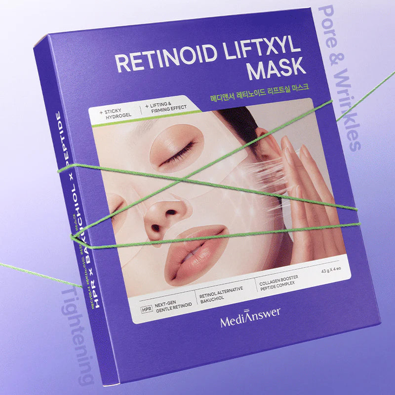 MEDIANSWER Retinoid Liftxyl Night Ritual Bundle, Korean Beauty
