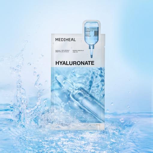 MEDIHEAL Hyaluronate Essential Mask, PACK 1, 4, or 10, Korean Beauty