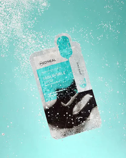 MEDIHEAL Soda Bubble Sheet, Pack of 10 or 1, Korean Beauty