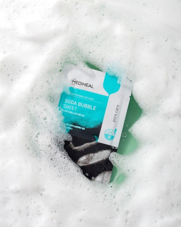 MEDIHEAL Soda Bubble Sheet, Pack of 10 or 1, Korean Beauty