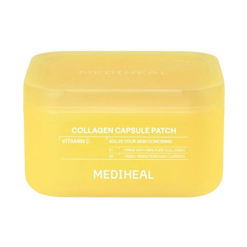 MEDIHEAL Collagen Capsule Patch, Vitamin C Firming Brightening, 60ct, 3.73 oz (106g), Korean Beauty