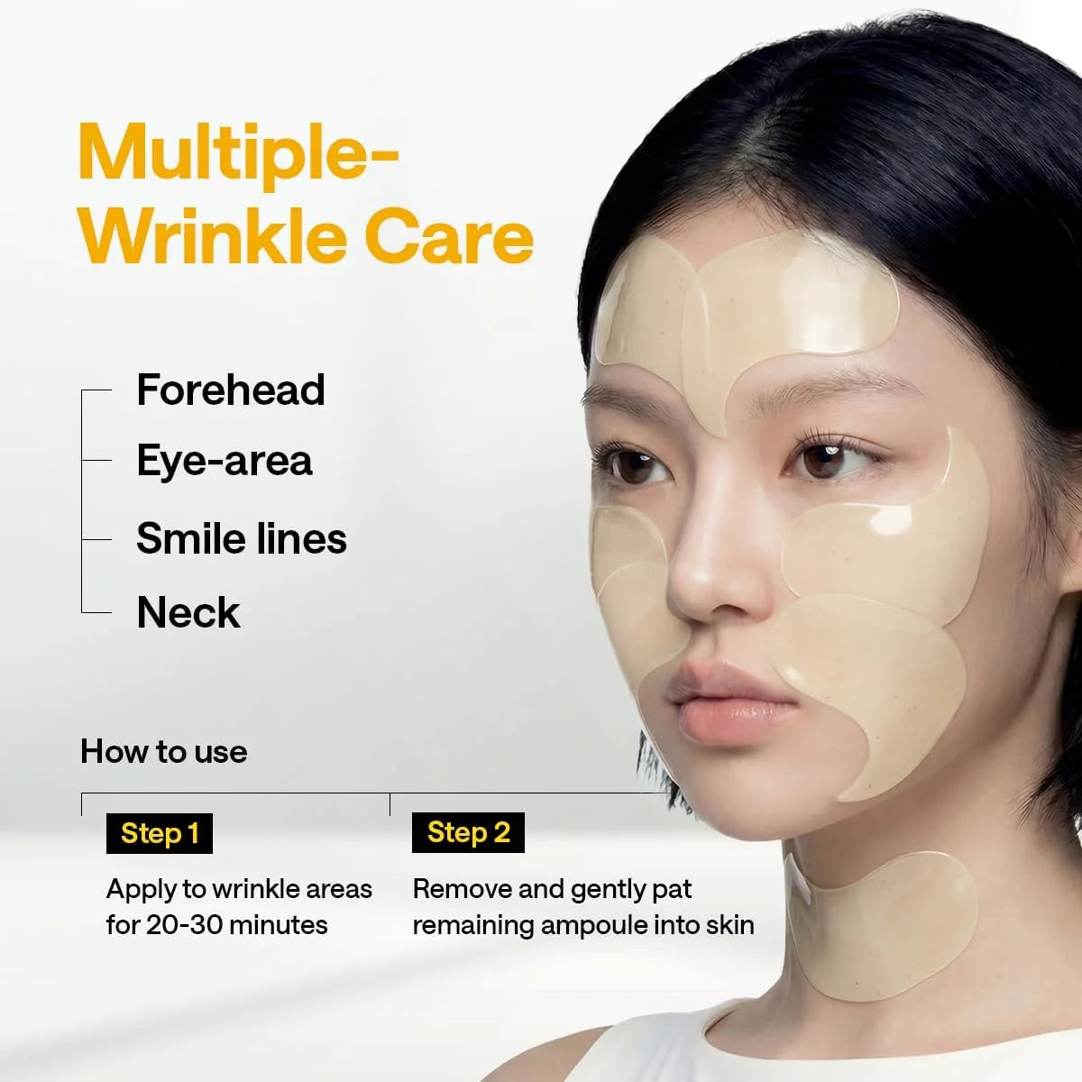 MEDIHEAL Collagen Capsule Patch, Vitamin C Firming Brightening, 60ct, 3.73 oz (106g), Korean Beauty