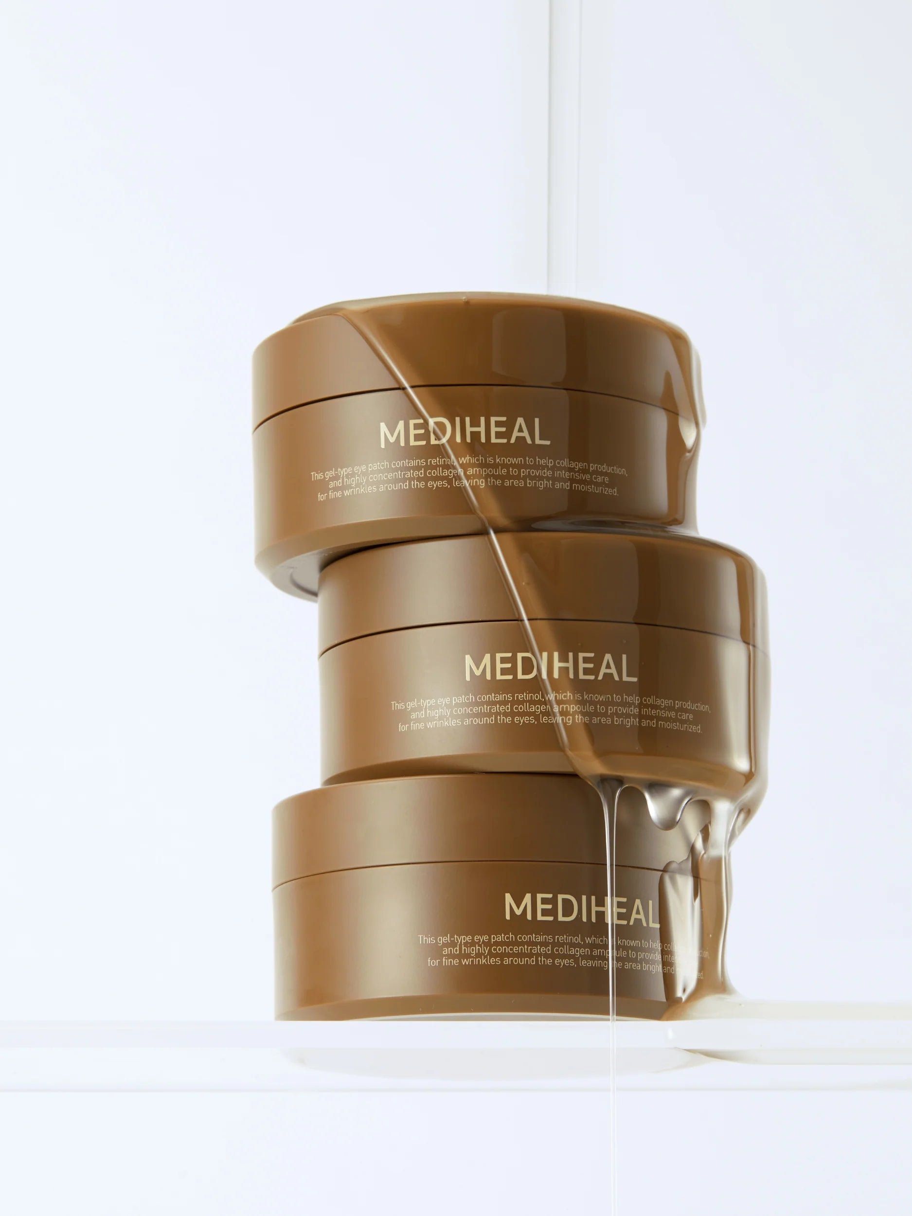 MEDIHEAL Retinol Collagen Eye Ampoule Patch, Korean Beauty