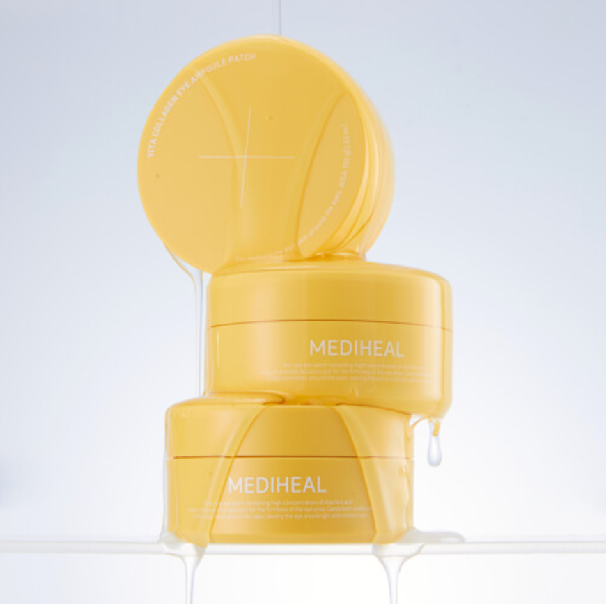 MEDIHEAL Vita Collagen Eye Ampoule Patch, Korean Beauty