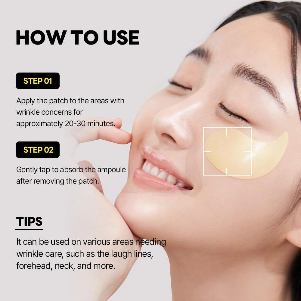 MEDIHEAL Vita Collagen Eye Ampoule Patch, Korean Beauty