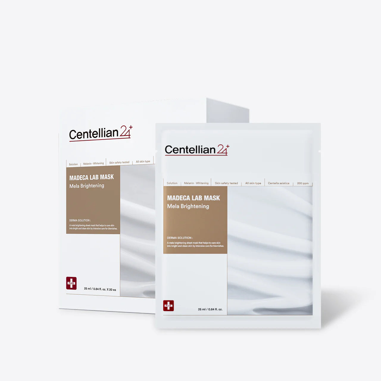 CENTELLIAN 24 Madeca Lab Mask Mela Brightening, PACK of 1 or 20, Korean Beauty