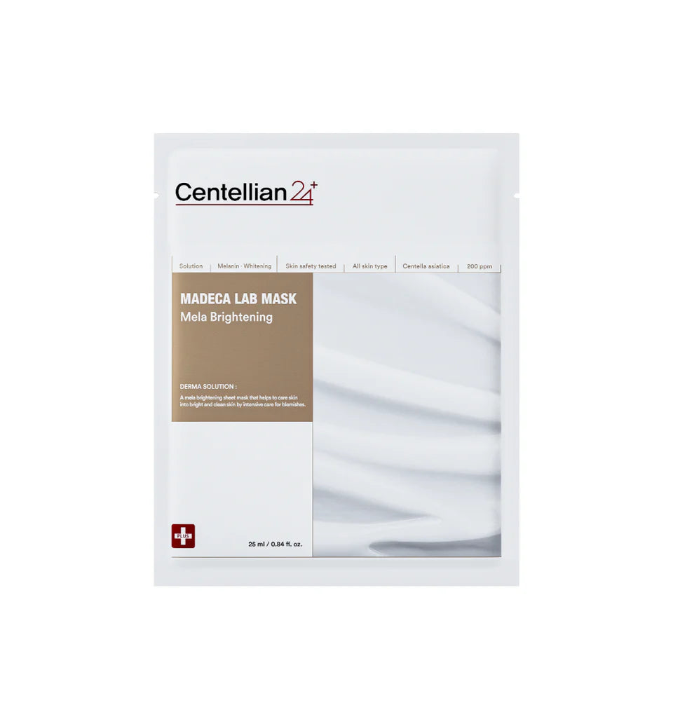 CENTELLIAN 24 Madeca Lab Mask Mela Brightening, PACK of 1 or 20, Korean Beauty