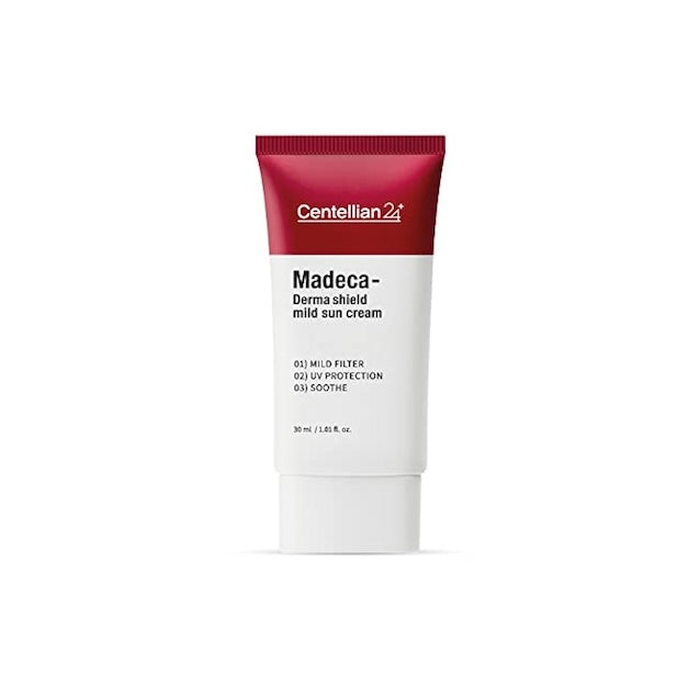 CENTELLIAN 24 Madeca Derma Shield Mild Sun Cream, SPF 50 PA++++, 50ml, Korean Beauty
