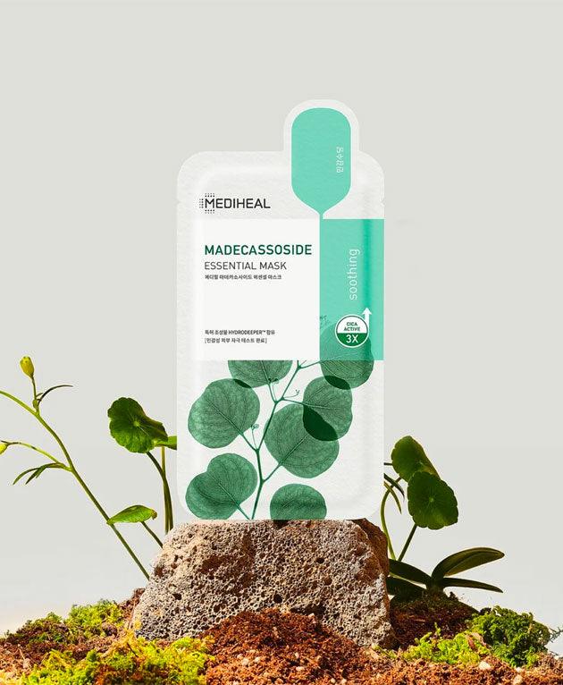 Madecassoside Essential Face Mask PACK 4 or 10 [MEDIHEAL] Korean Beauty - K Beauty 4 Biz