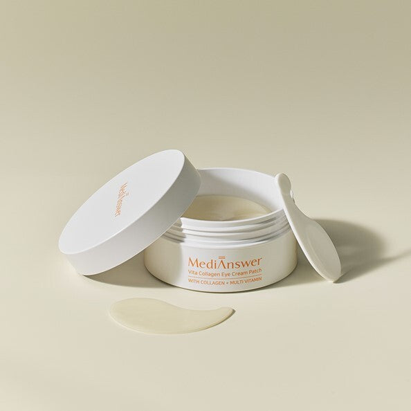 MEDIANSWER Vita Collagen Eye Cream Patch, Korean Beauty