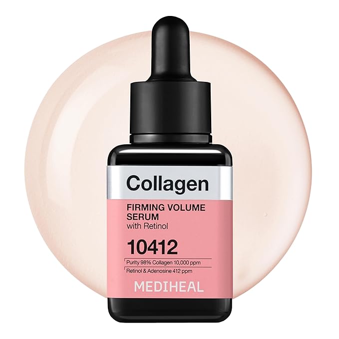 MEDIHEAL Collagen Firming Volume Serum, 1.35 fl. oz., Korean Beauty