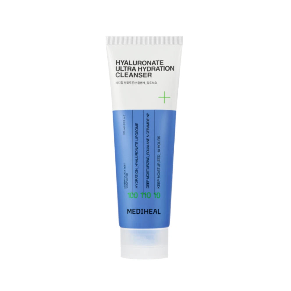 MEDIHEAL Hyaluronate Ultra Hydration Cleanser, Korean Beauty