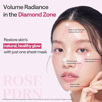 MEDIHEAL Rose PDRN Essential Mask Healthy Glow, PACK of 1 or 10, Korean Beauty