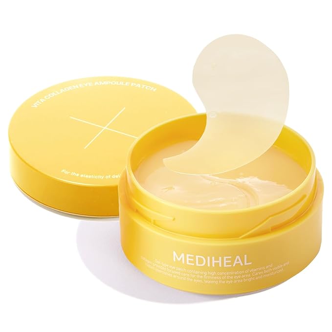 MEDIHEAL Vita Collagen Eye Ampoule Patch, Korean Beauty