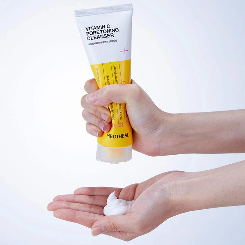 MEDIHEAL Vitamin C Pore Toning Cleanser, Korean Beauty