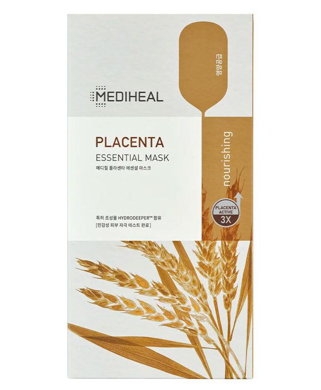 Placenta Essential Face Mask PACK 10 [MEDIHEAL] Korean Beauty - K Beauty 4 Biz