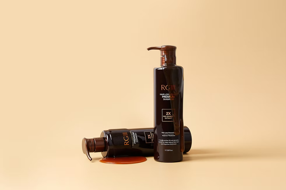 RGIII Premium 2X Red Ginseng Hair Loss Prevention Shampoo, Korean Beauty