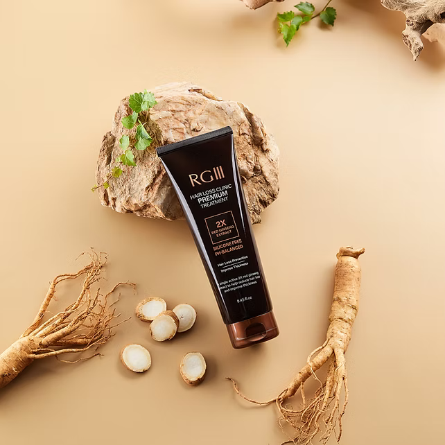 RGIII Premium 2X Red Ginseng Hair Loss Prevention Hair Treatment Conditioner, Korean Beauty