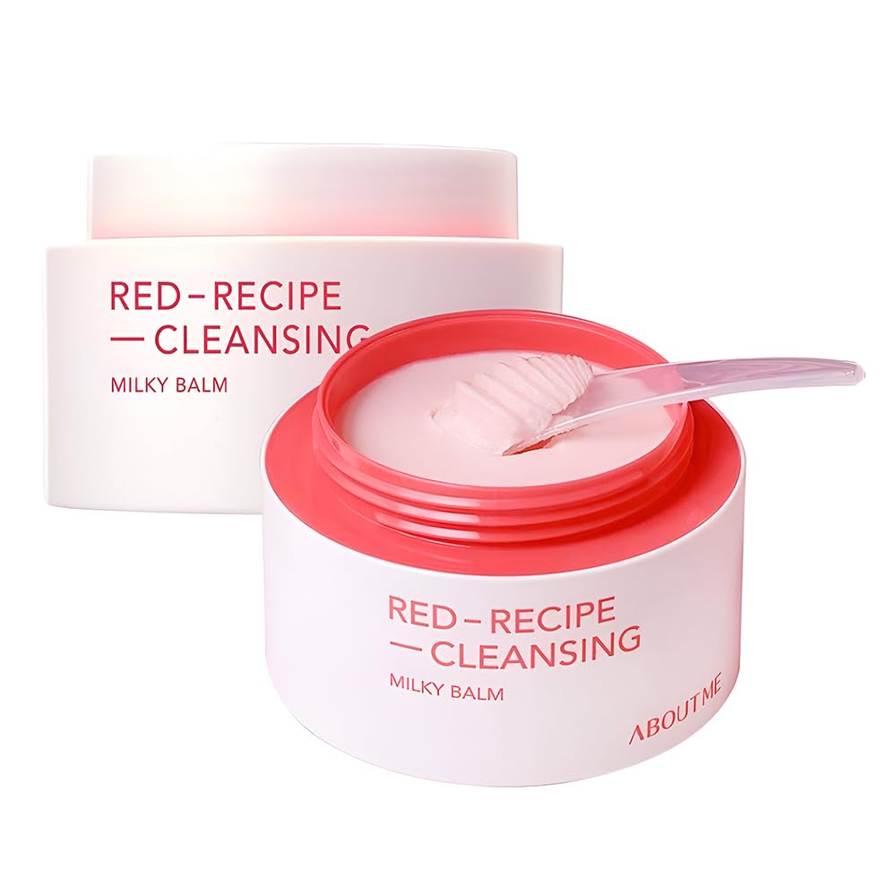 ABOUT ME Red Recipe Cleansing Milky Balm , Korean Beauty